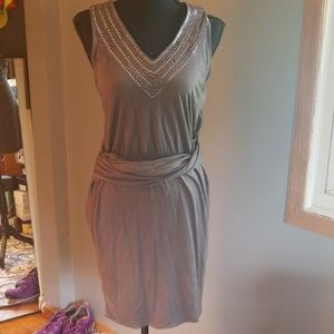 Sequin detail summery dress